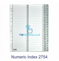 Divider A4 Numeric for Files and Binder 2754